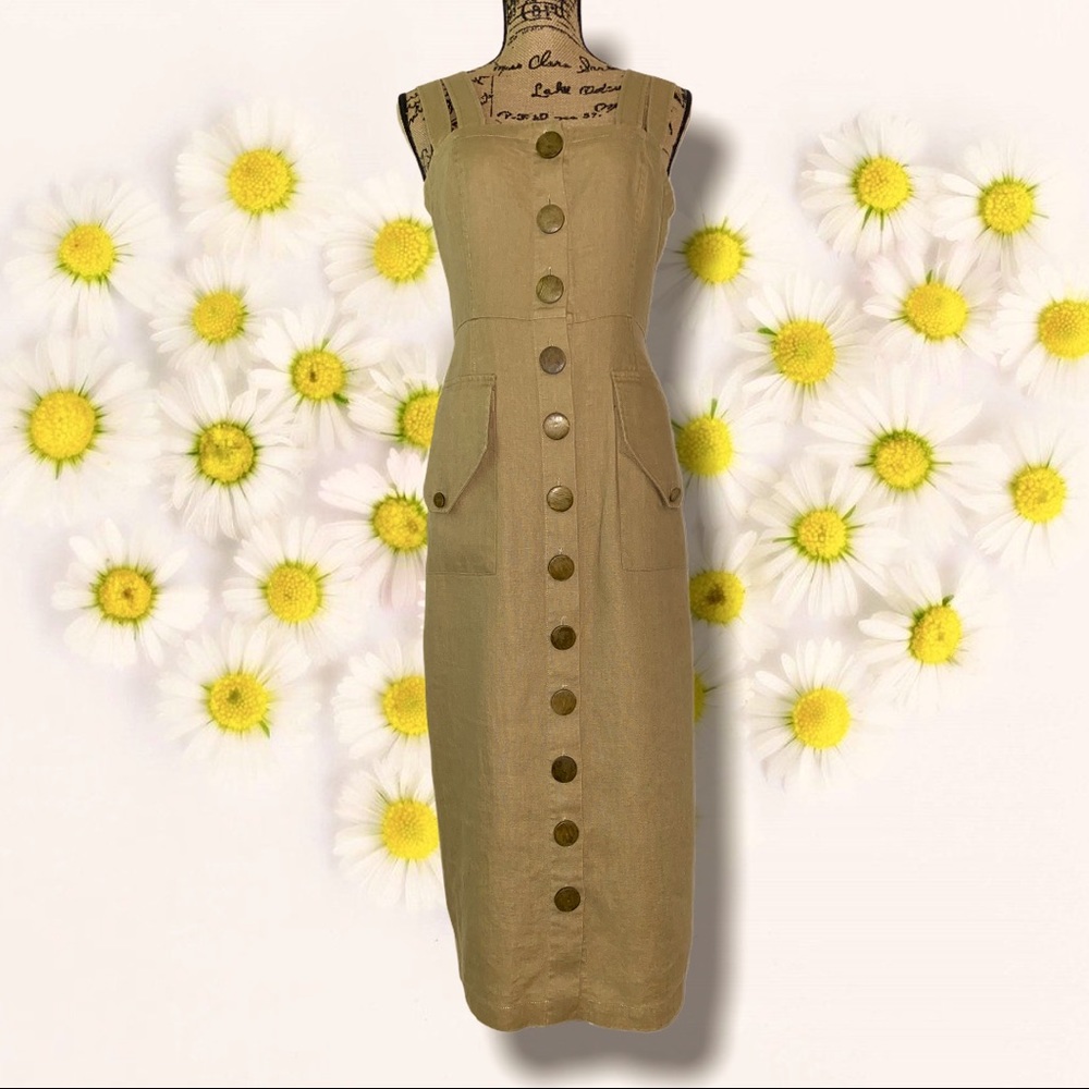 Nicholas Linen Dress
